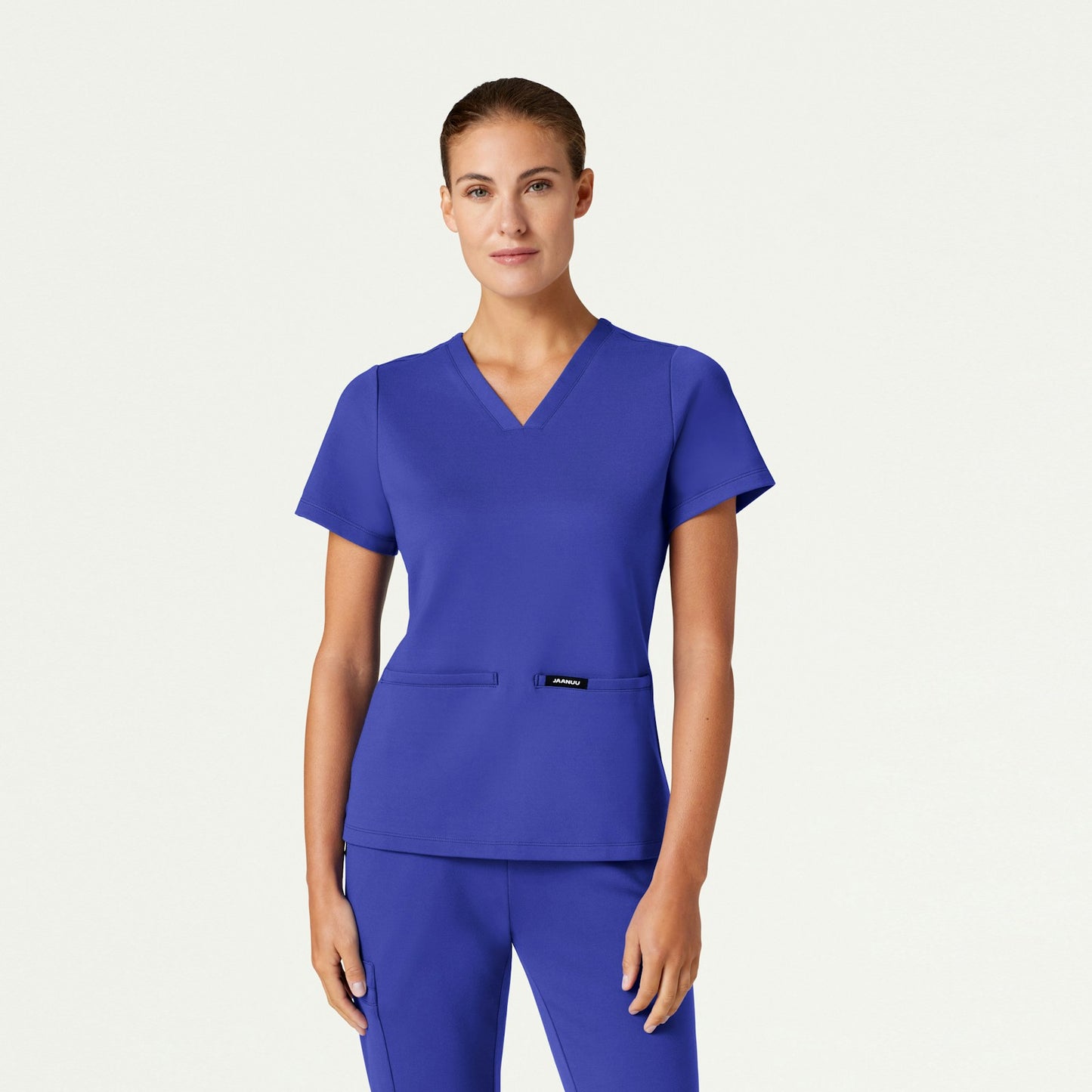 Cesi 2-Pocket Slim Scrub Top