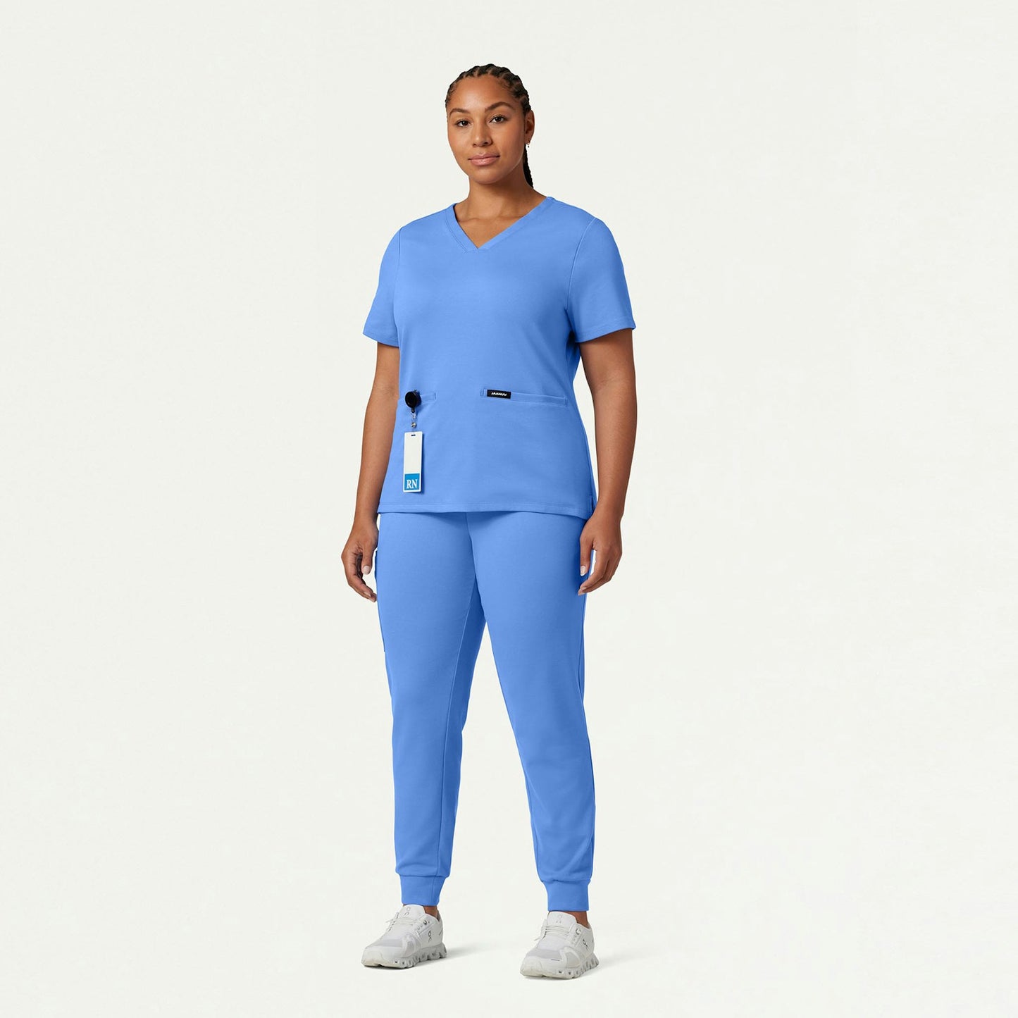 Cesi 2-Pocket Slim Scrub Top