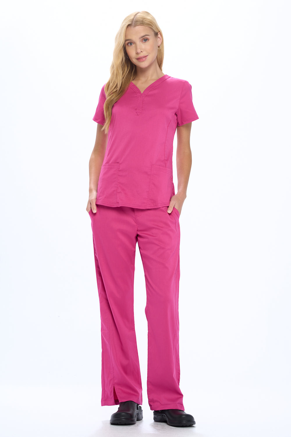 ULTRASOFT STRETCH DROP NECK 2 POCKET SCRUB SET (STYLE# 8200-9200)