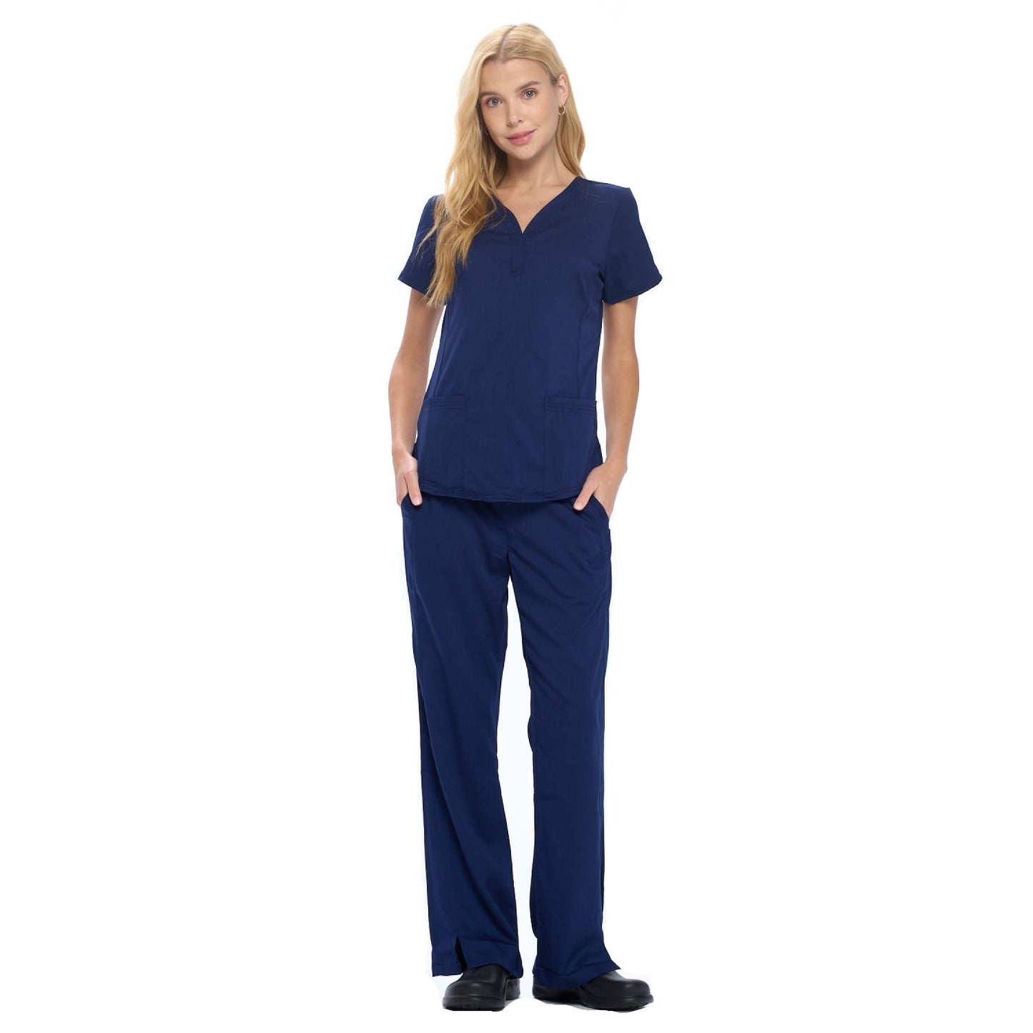 ULTRASOFT STRETCH DROP NECK 2 POCKET SCRUB SET (STYLE# 8200-9200)