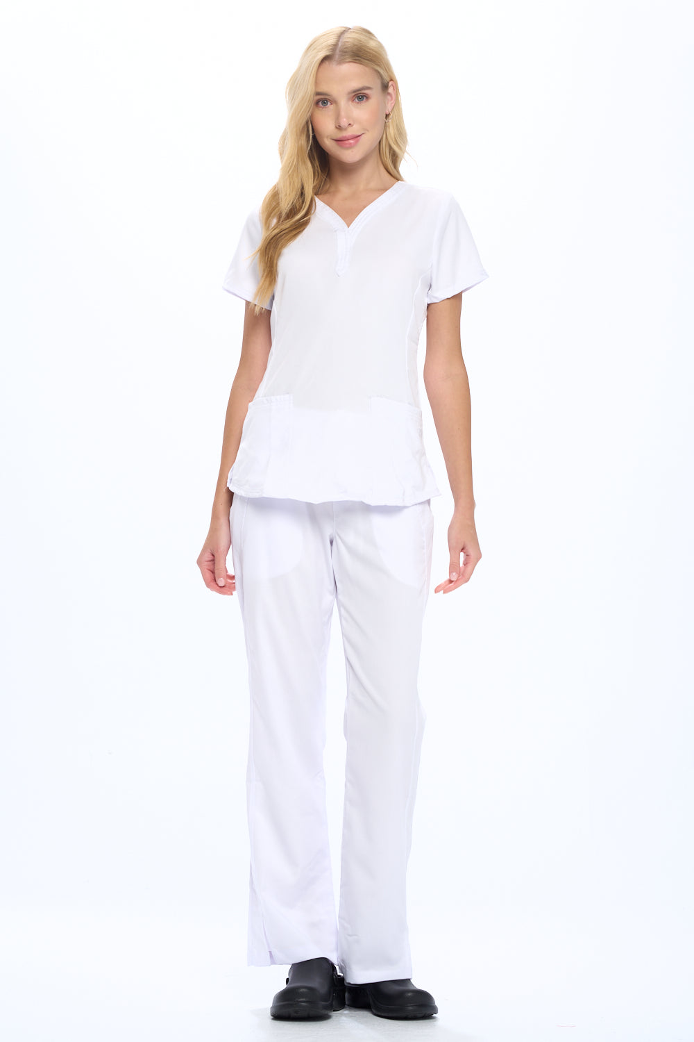 ULTRASOFT STRETCH DROP NECK 2 POCKET SCRUB SET (STYLE# 8200-9200)